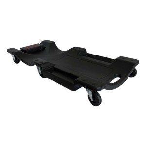 Camilla Mecánico Bgs Diy 6 Ruedas Giratorias 110kg 92cm Negro