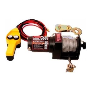 Malacate Guinche Sacapeludo Eléctrico 2000 Lb 12v 1 Año Gara