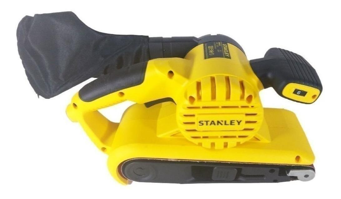 Lijadora De Banda Stanley Sb90 900w 240-380 M/min Color Amarillo - Imagen 3