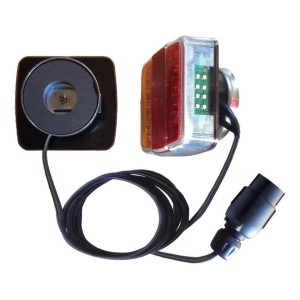 Faros Traseros Universales Trailer Led 12v C/iman - Tyt