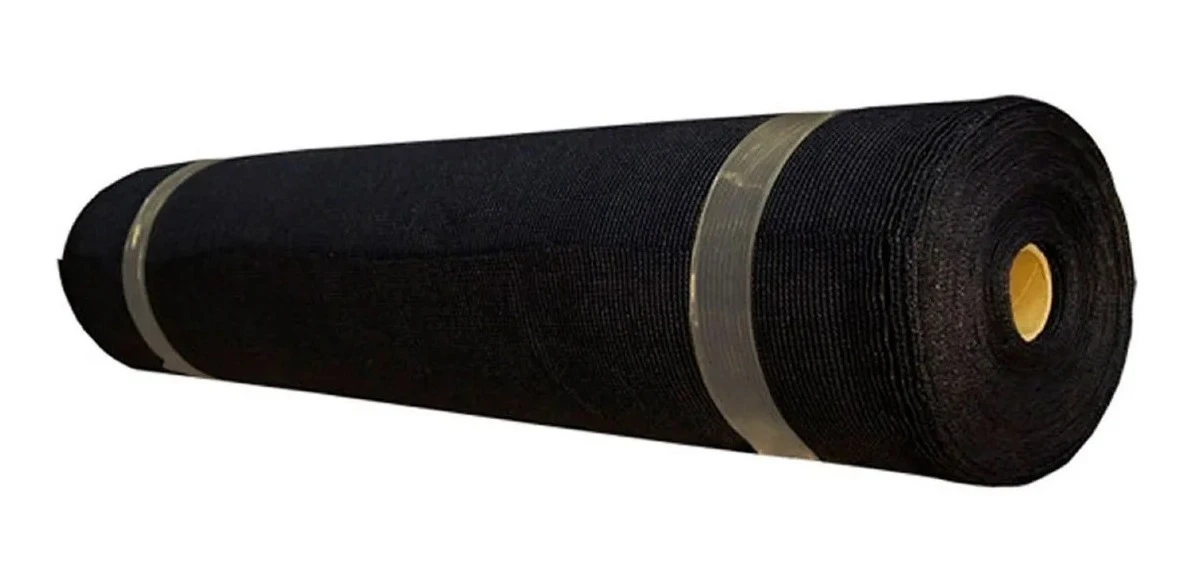 Malla Tejido Sombra Negra Ancho 4.2 Mts Protección X15 Mts