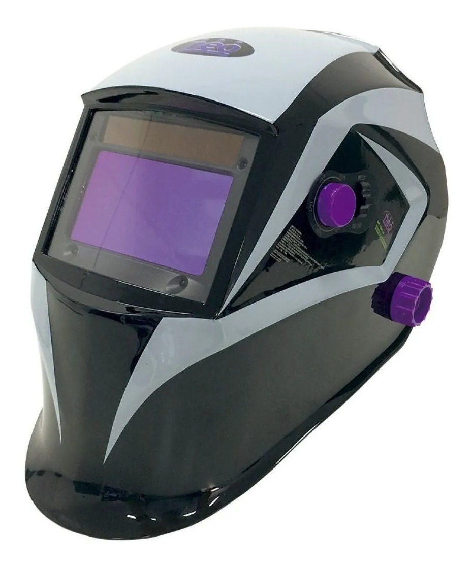 Máscara De Soldar Fotosensible Neo Modelo Ms1002 Color Gris Neo Ms1002 - Imagen 2