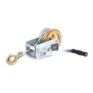 Malacate Aparejo Manija Remolque Linga 9 Mts 1100 Kg Truper