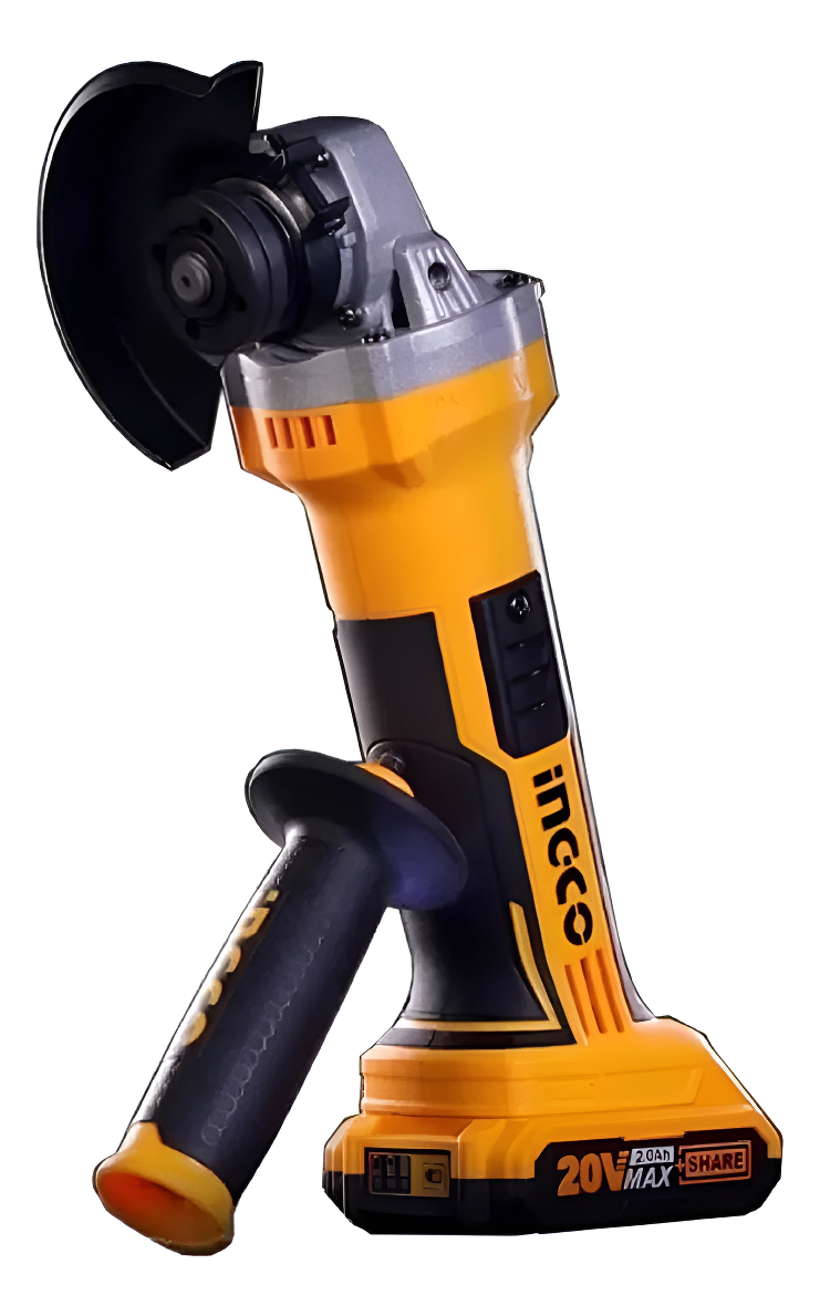 Amoladora Angular 4 1/2 Ingco Cagli1151 A Bateria 20 Volt Li Ma