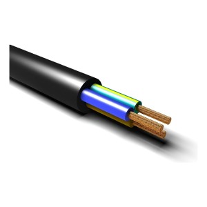 Cable Bajo Goma 3x2 Mm Negro - Precio Por 20mts - Tyt