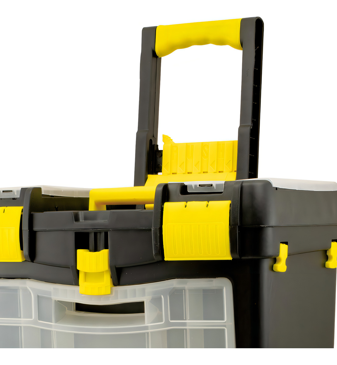 Caja De Herramientas Con Ruedas Y Organizador Bta Tools Plástico Reforzada Negro - Imagen 6