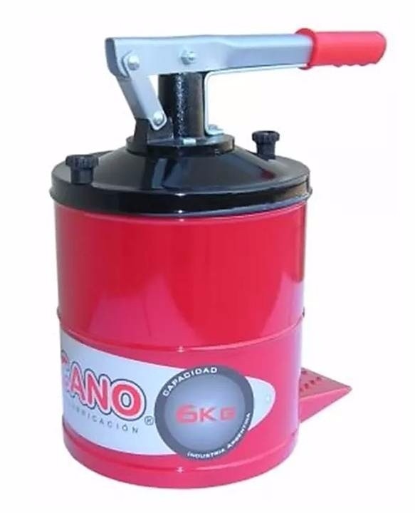 Engrasador Chiva Manual De Pie A Palanca 6kg Vulcano - Tyt