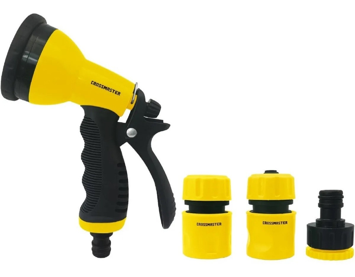 Pistola Para Riego 9 Funciones Crossmaster En Set - Tyt