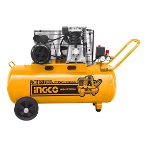 Compresor De Aire Ingco 3 Hp 100 Lts Industrial Ac301006 Tyt
