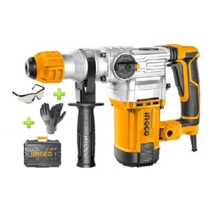 Rotomartillo Ingco Industrial Rh150038 1500w 950rpm 5.5j Amarillo 50/60hz