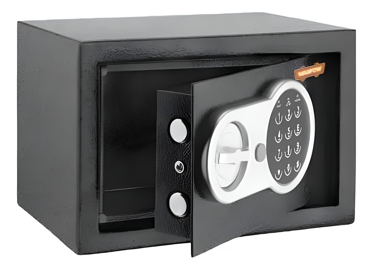 Caja Fuerte Seguridad Digital 7lts Wadfow Web1518 180x280mm