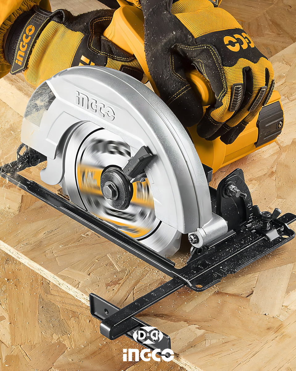 Sierra Circular 7 1/4 1400w Ingco Cs18538 - Imagen 7
