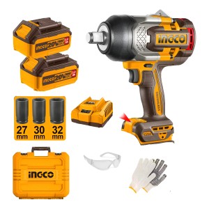 Llave Impacto 1350nm + Dados + Valija Ingco Ciwli20135 Obsq