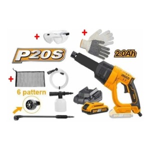 Hidrolavadora C/bateria Ingco Cpwli20082 C/envase Jabón Tyt