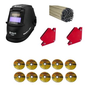 Mascara Fotosensible Func Amolado Escuadras Discos Electrodo Color Negro Start