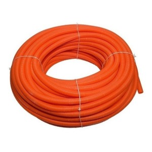 Rollo X 50 Metros De Caño Corrugado 20 Mm Naranja - Tyt