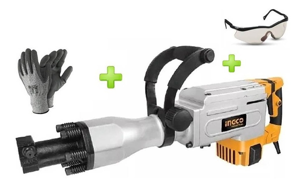 Martillo Demoledor Ingco 50 Joule 1700w Industrial - Tyt