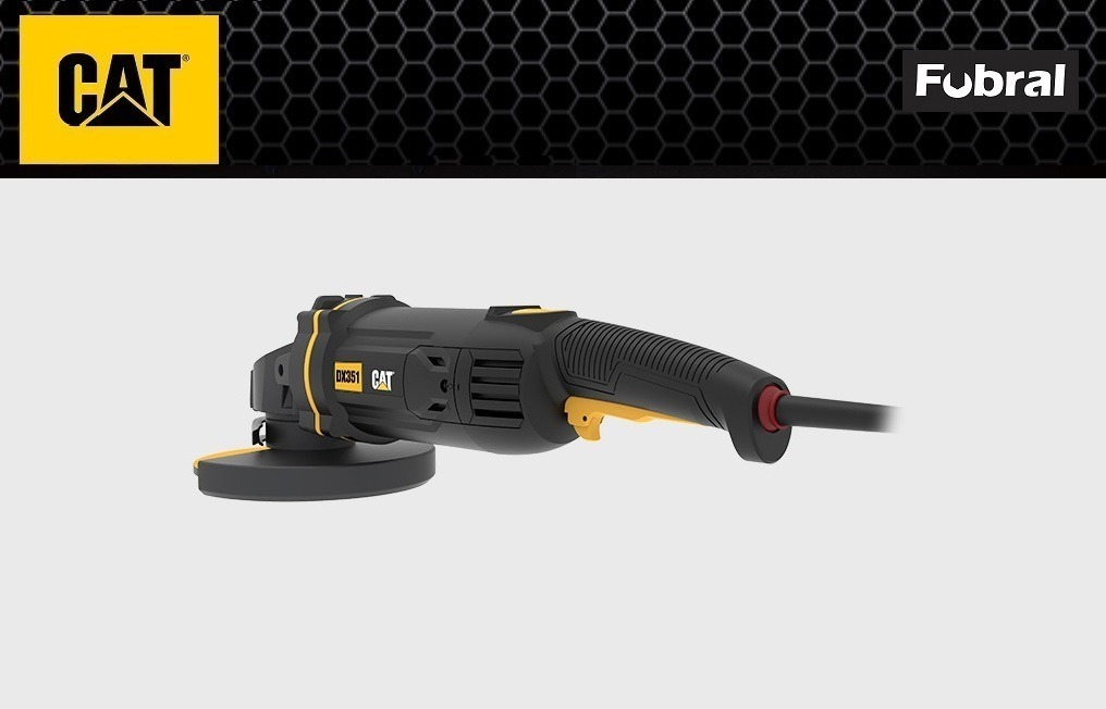 Amoladora Angular Caterpillar De 9 2350w Dx351 Color Negro Frecuencia 50 Hz/60 Hz - Imagen 3