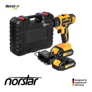 Taladro Atornillador Germany 20v 2 Bateria + Cargador Valija