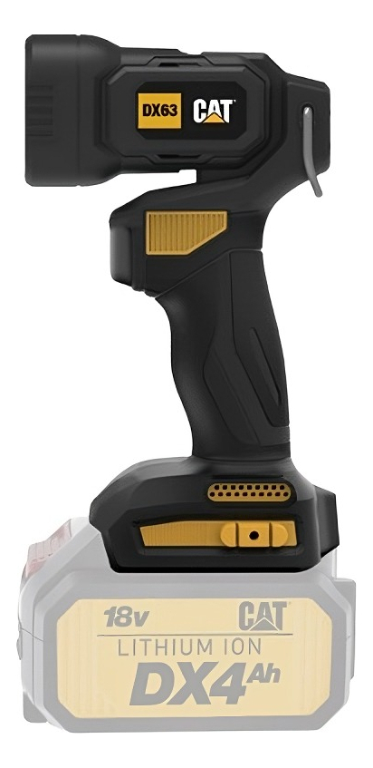 Linterna Cat Dx63b 18v Cabeza Giratoria Sin Bateria Color De La Luz Blanco - Imagen 2