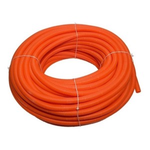 Rollo X 50 Metros De Caño Corrugado 25 Mm Naranja - Tyt