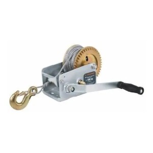 Malacate Aparejo Manija Manual Linga 9 Mts 1100 Kg Truper