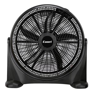 Ventilador Turbo Cuori Amico 5 Aspas 90w Inclinacion Manual Color De La Estructura Negro Color De Las Aspas Negro Diámetro 51 Cm Material De Las Aspas Plástico