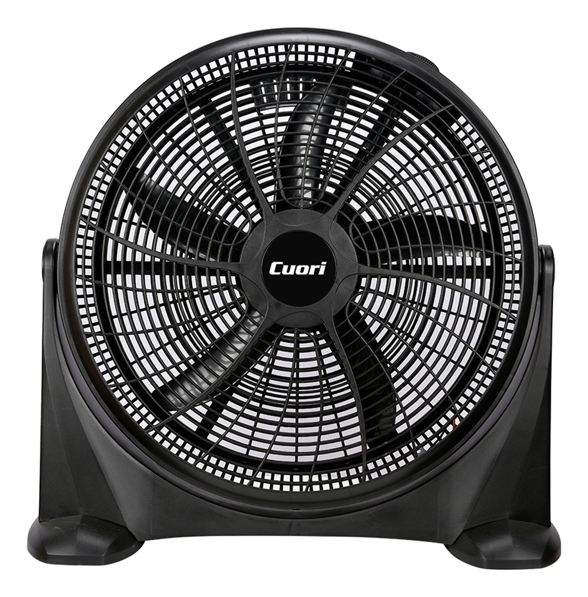 Ventilador Turbo Cuori Amico 5 Aspas 90w Inclinacion Manual Color De La Estructura Negro Color De Las Aspas Negro Diámetro 51 Cm Material De Las Aspas Plástico