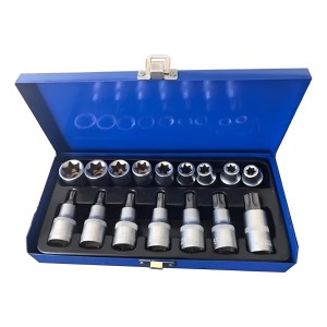 Juego De Dados Torx Macho Y Hembra 16 Piezas - Tyt