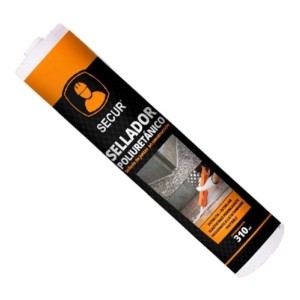 Sellador Poliuretánico Pu Pintable Gris 310 Ml Secur - Tyt
