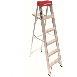 Escalera Tijera De Aluminio c-2312 5 Escalones Cuprum - Tyt