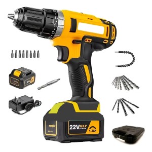 Taladro Atornillador Inalambric Percuto 2 Baterías 20v Litio