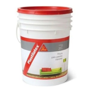 Pintura Interior Semi Lavable Plastilatex Sika 20 Litros Tyt