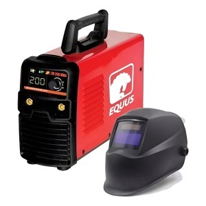Soldadora Inverter Equus Pro 200amp Suelda Hasta 5mm Tyt