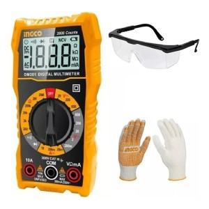 Tester Multimetro Pantalla Lcd Super Select Ingco Dm2002