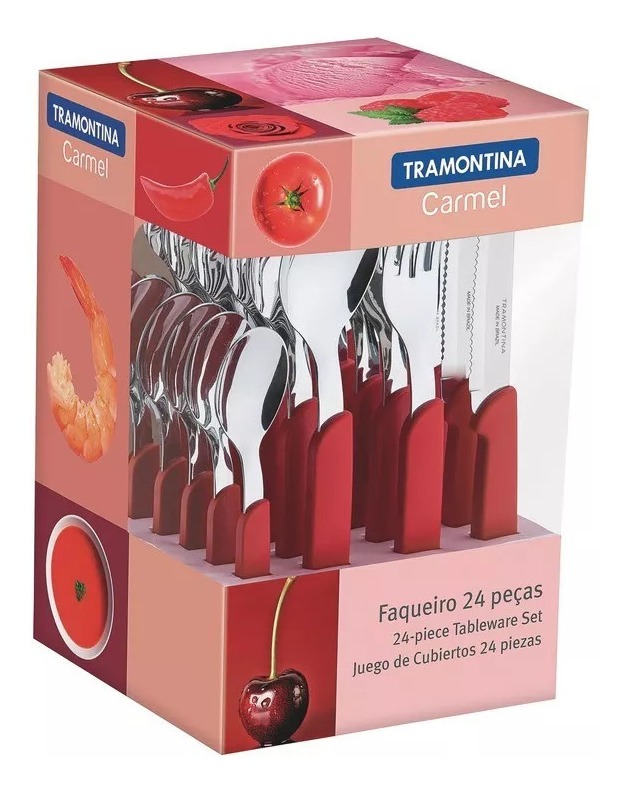 Cubiertos Tramontina 24 Piezas Carmel - Tyt - Imagen 2