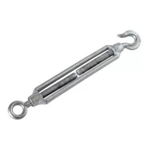 Tensor Ojo Y Gancho 1/4 Pulgada 6mm 10 Unidades