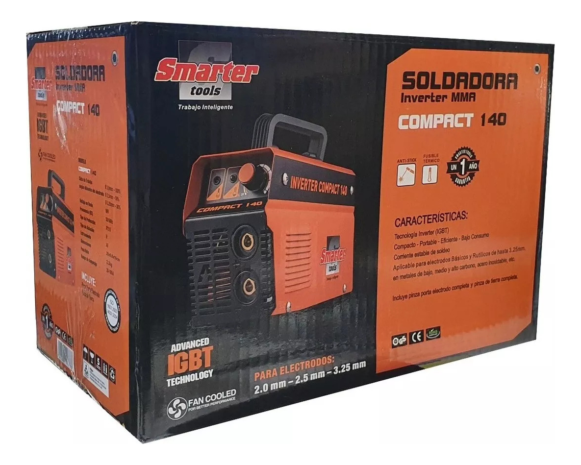 Soldadora Inverter Mma Smarter Compact 140 Oferta - Tyt - Imagen 3