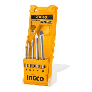 Juego Mechas Para Vidrio Akd7058 Ingco - Tyt