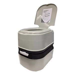 Baño Químico Portátil 24lt. Inodoro W.c. Color Gris