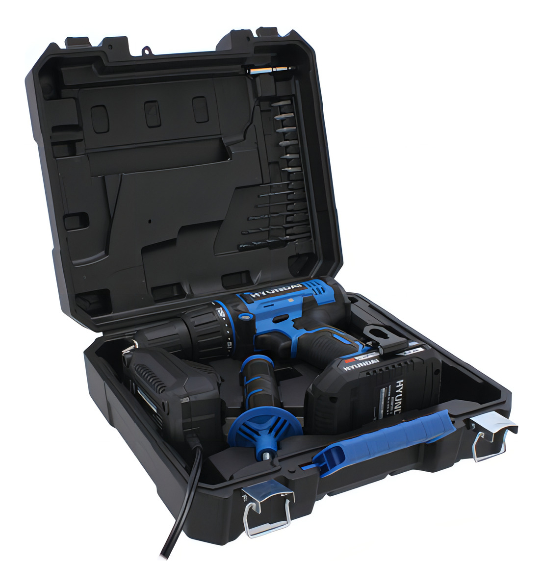 Taladro Percutor Hyundai Bateria Litio 20v Hycid20 - Tyt - Imagen 3