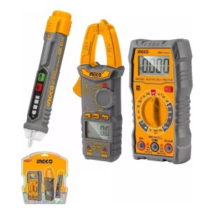 Set Tester Pinza Amp Y Detector Volt Ingco Dm3028 - Tyt