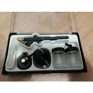 Aerógrafo Bta Tools 279004-1 Con Manguera Depósito 0.02l Pintura Acrílica