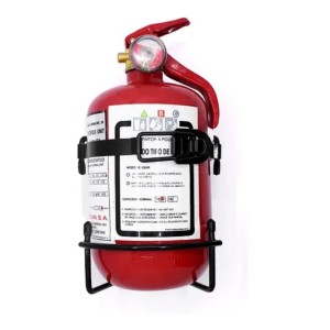 Bomberito Extintor Polvo 1kg C/soporte Recargable (cargado)