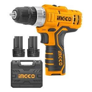 Taladro Atornillador Ingco Litio 1bat Mechas Herramientas Ty