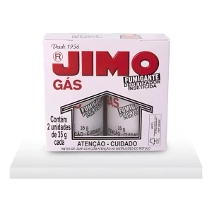 Jimo Gas 2 Tubos De 35 Grs Insecticida Fumigador Bomba Tyt