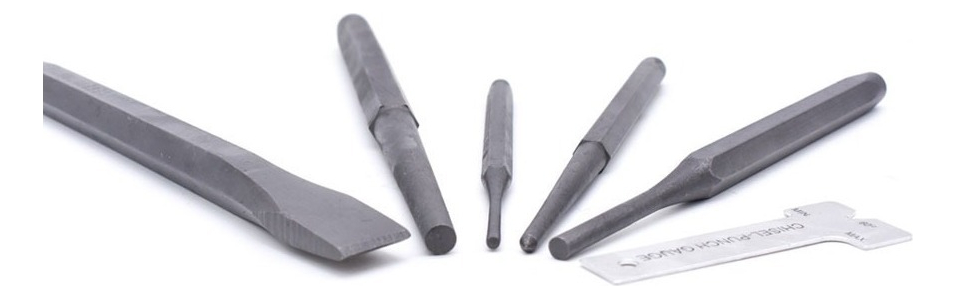 Juego De Punzon Y Cincel Makawa 16 Piezas Cromo Vanadio Mk-0065 - Imagen 3