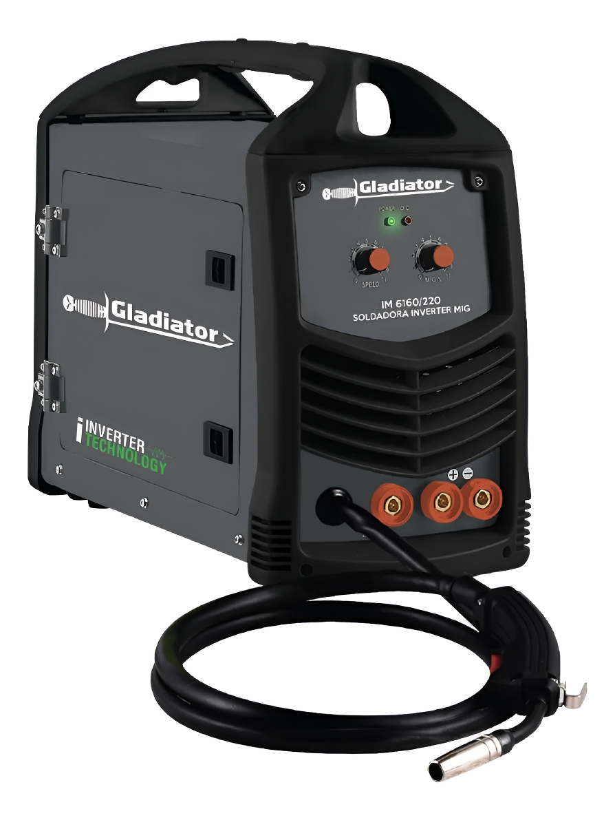 Soldadora Inverter Mig 160a, Alambre - Gladiator Im6160/220