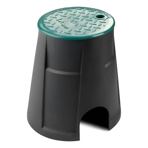 Caja De Registro Plastica Redonda Chica