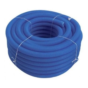 Caño Corrugado Azul Ignifugo Antillama 20 Mm X 50 Metros
